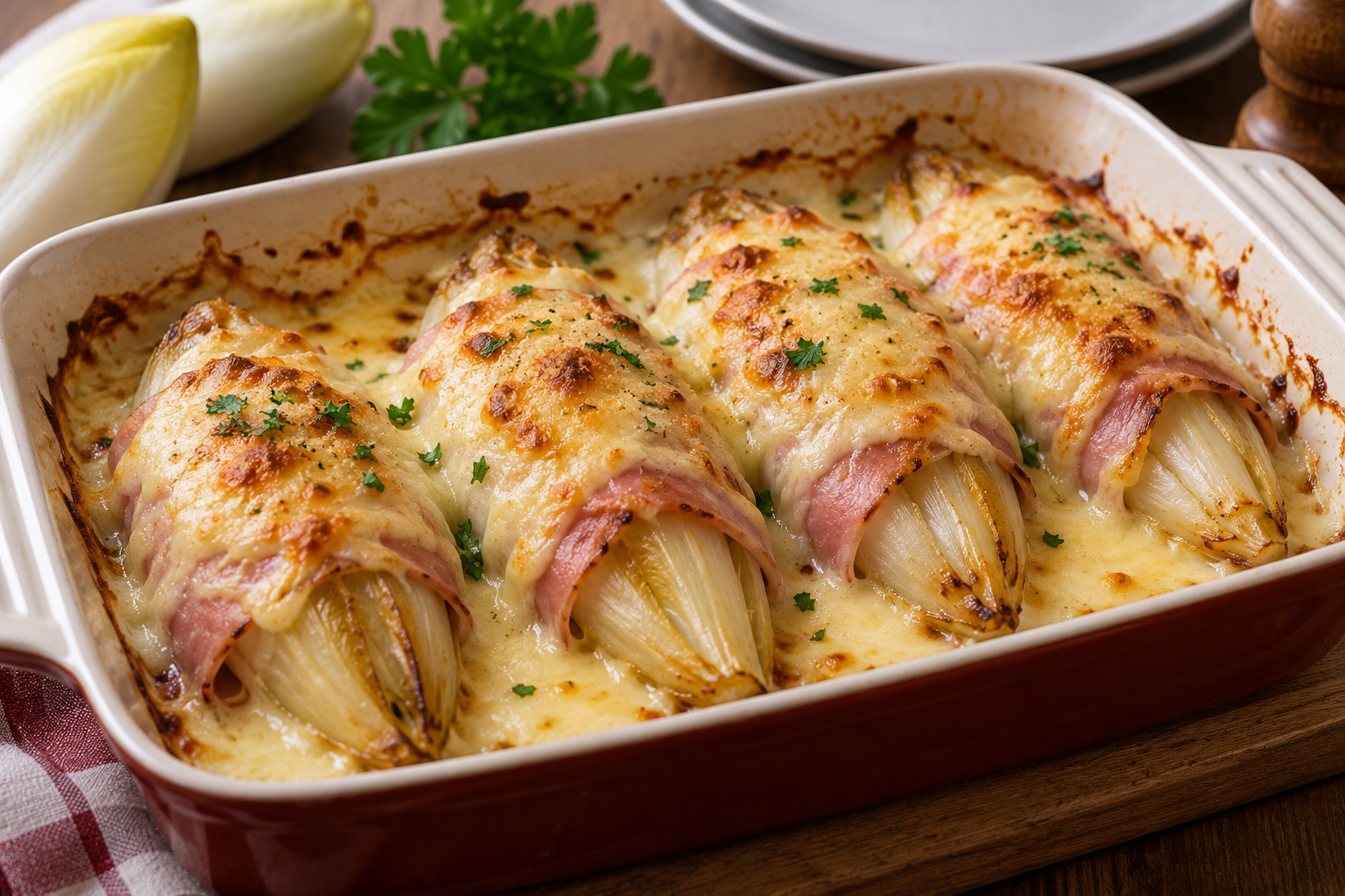 Witloof in de oven